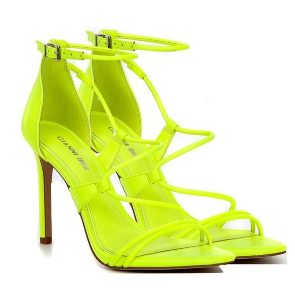 Gianni Bini Shoes - Neon Gianni Bini 'Kameela' Sandal Heels